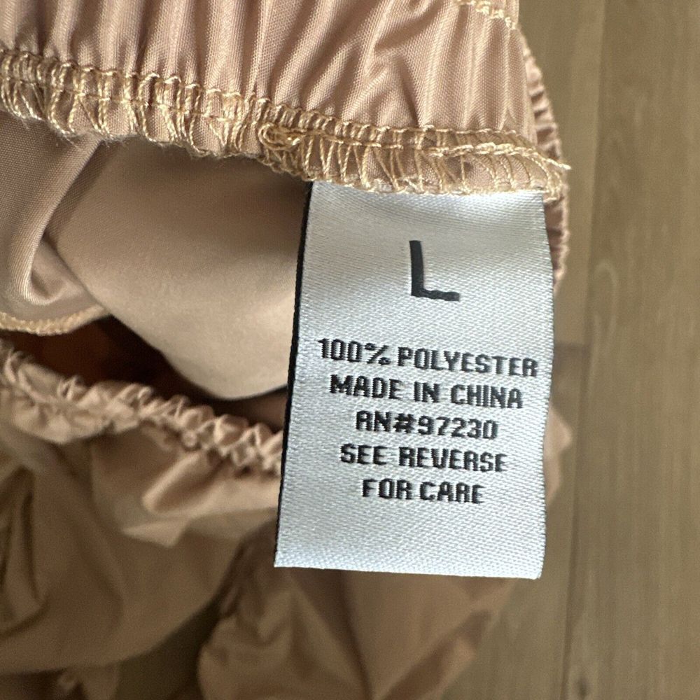 Almost Famous Junior's Ruched Leg Jogger Kailua Mist Zipper Pockets‎ Large NEW - Picture 5 of 10